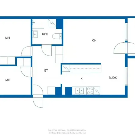 Cozy 2br Near Sello Mall - Tram, Train & Market